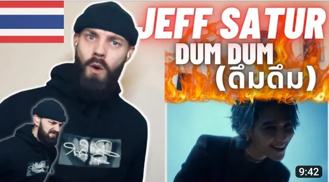 Please check out this reaction, it's awesome 😍
youtu.be/beO4y8qe8Ws
#JeffSatur
#DumDumJeffMV