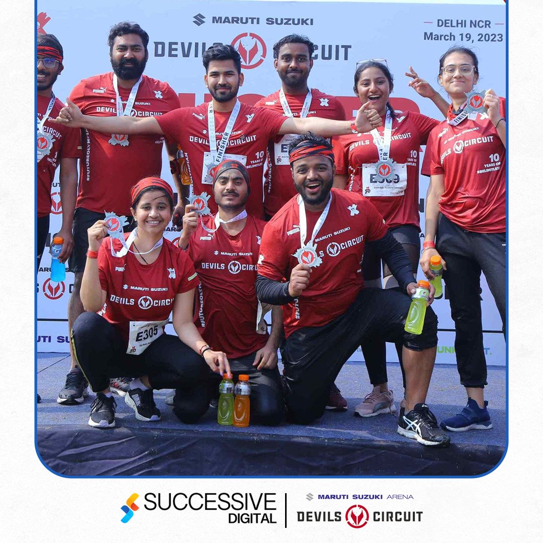 successive_tech's tweet image. Mud bath, Obstacles, and a Day full of adventure. 

Adventure junky successions had a 10/10 Sunday at Devil Circuit. 

Our team had a blast tackling the obstacles and pushing their limits.

#DevilCircuit #employeeengagement #adventure