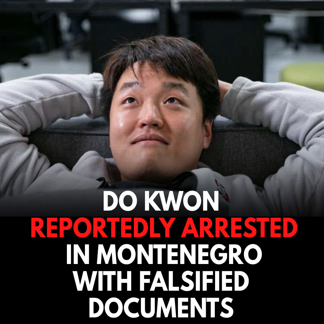 BitcoinNewsCom's tweet photo. BREAKING: Terraluna's Do Kwon has been allegedly nabbed by the authorities while at the airport in Montenegro 🇲🇪 https://t.co/OkbfNZk1VW