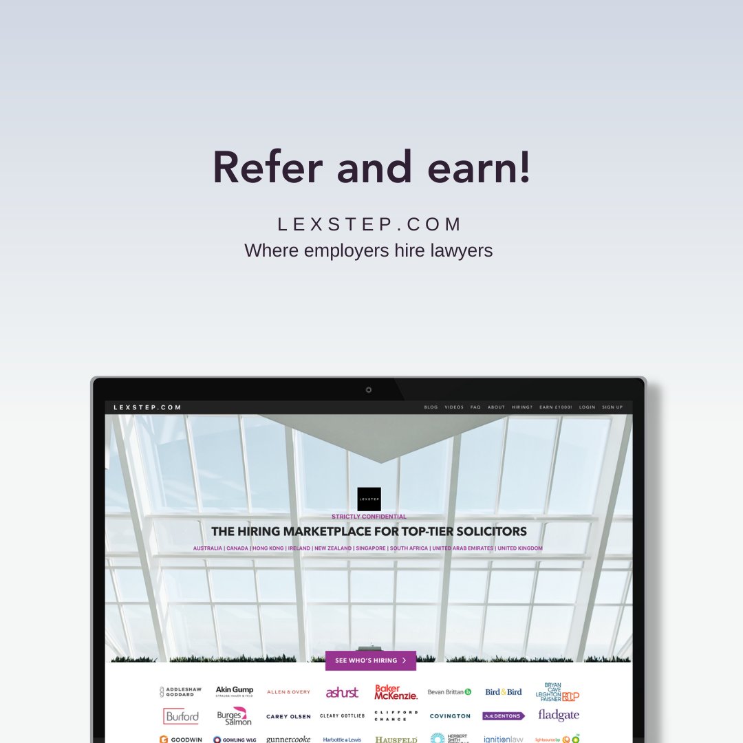 LexStepUK's tweet image. Refer and earn!

Would you like to earn yourself a referral bonus and help find a friend a job they love? Receive £1,000 for each friend you invite that gets hired using LexStep!

Learn more in the link below. 👇

lexstep.com/invite-friends