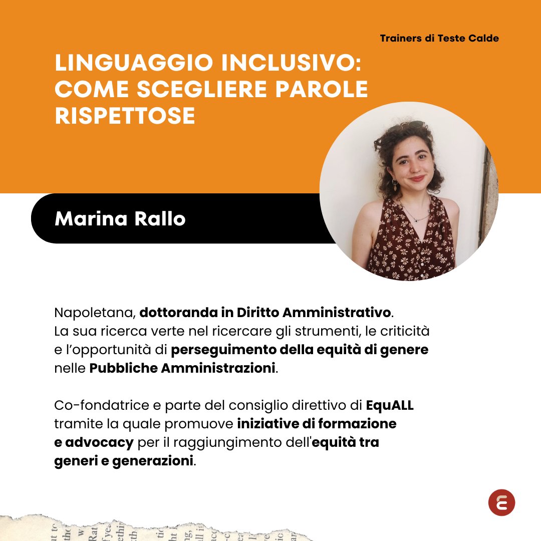 equALL_eu's tweet photo. Finalmente ci siamo! Domani Teste Calde, la scuola di formazione di EquALL, arriva a Firenze per una 3 giorni ricca di approfondimenti, dibattiti e innovation camp per promuovere politiche che tengano conto dell’impatto di genere e della sostenibilità.
#equall #testecalde https://t.co/Vd3qDd5YHU