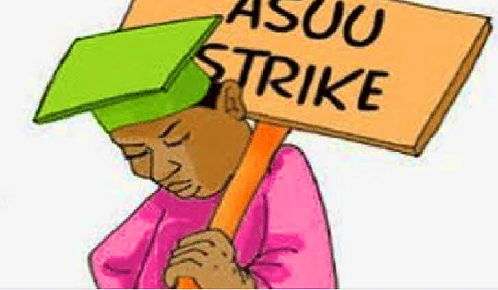 The Person self wey Dey carry the sign board self don tire…..
    Èyìn ASUU shéy ko ti su yìn nì?
     Make una no worry make Tinubu Enter first, Òkàn yin Oni balè
  #Asuu #ASUU #ASUUstrike  #AsuuStrikeUpdate