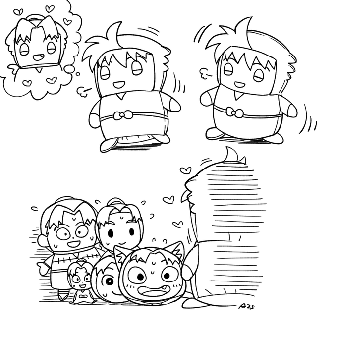 AZS＠12/21西4ヤ71b(@zszsazszszs) さんのマンガ一覧 : リツイート順