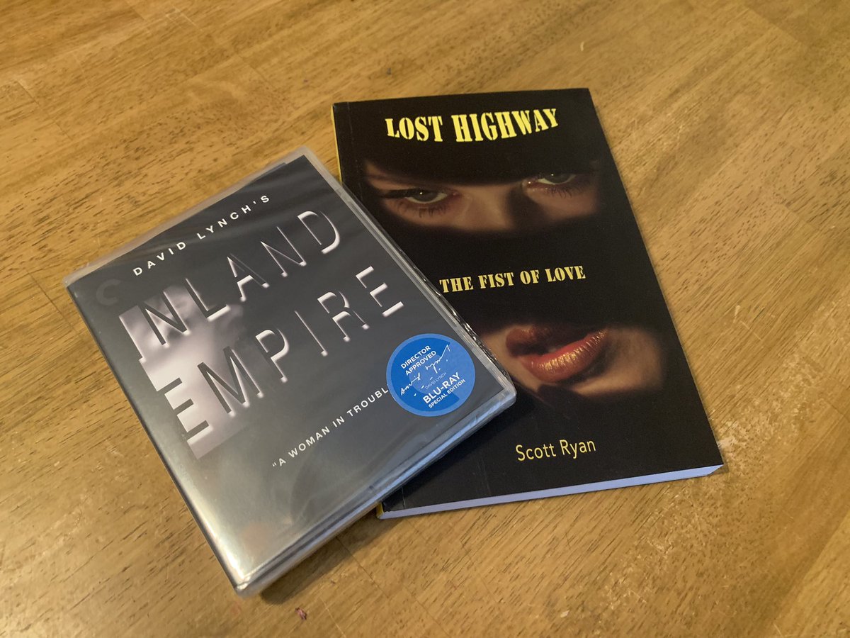 A good week for watching and reading #DavidLynch! Have you gotten these items yet?!