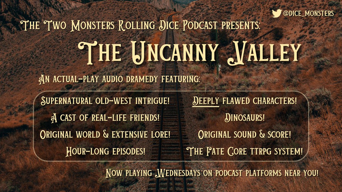 Melissa_TMRD's tweet image. Hi loves! I&apos;m hosting a #ttrpgrising today. Share your things, tag others with amazing things &amp;amp; INTERACT WITH ALL THE THINGS.

First, please listen to my thing @Dice_Monsters.

#actualplaypodcast
#originalscore

Plus, we&apos;re funny as hell. Seriously.

linktr.ee/dice_monsters