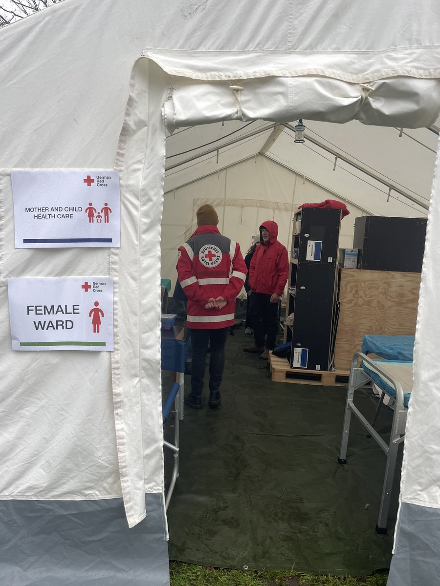 To provide quality care in #emergencies, #healthcare facilities need to have safe #water, #sanitation and good #hygiene. Happy to take part of the ERU Health and WASH M15 training organized by GermanRC. This is also an encouragement post for more ladies #wash personnel✌🏼#ifrc