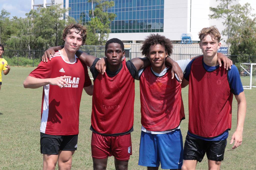 GulfFutbol's tweet photo. 😁😁

Always a fun time at our FGCU ID camps.
Don’t forget to register before it’s to late!! Spots are running low as we are just under 3 months left till our first camp in June. Link in Bio‼️ https://t.co/SitQh2EylY
