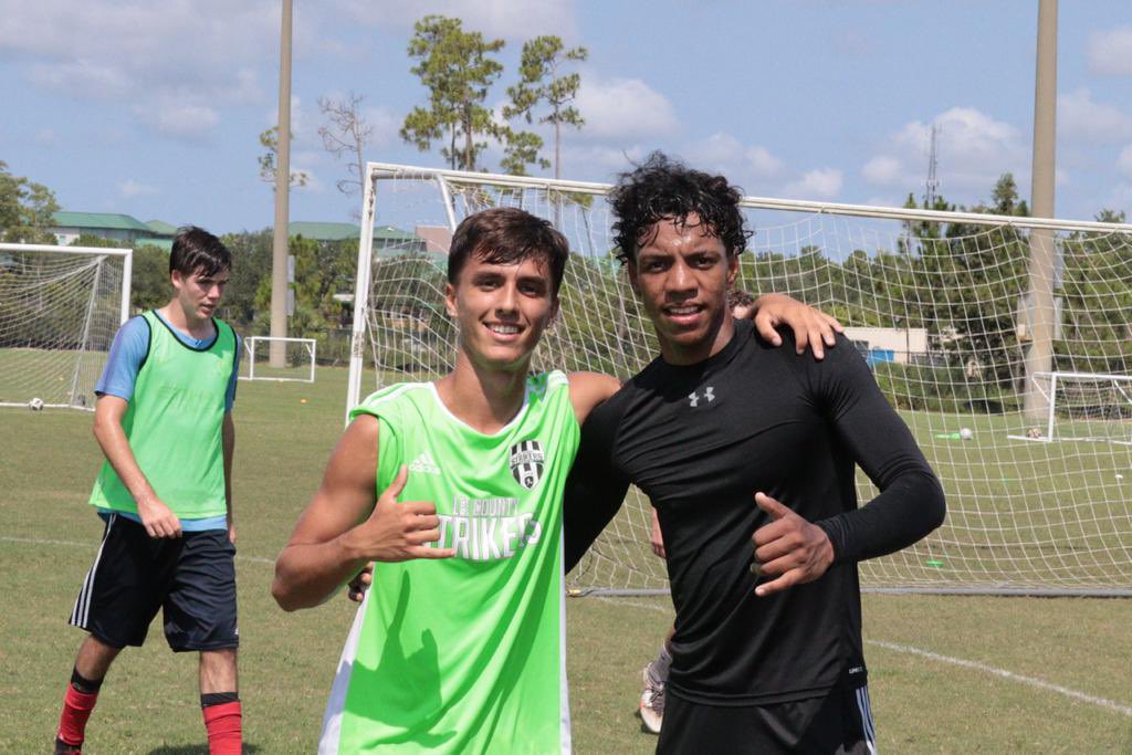 GulfFutbol's tweet photo. 😁😁

Always a fun time at our FGCU ID camps.
Don’t forget to register before it’s to late!! Spots are running low as we are just under 3 months left till our first camp in June. Link in Bio‼️ https://t.co/SitQh2EylY