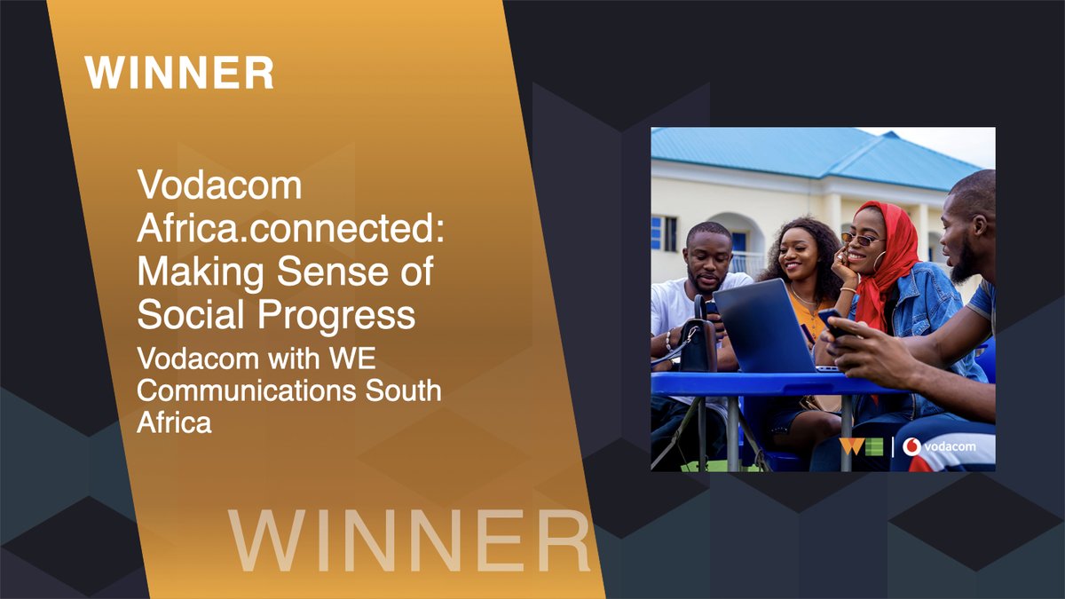 #In2SABRE EMEA CSR, ESG AND DEI REPORTING : Vodacom Africa.connected: Making Sense of Social Progress - Vodacom with @WEComms South Africa