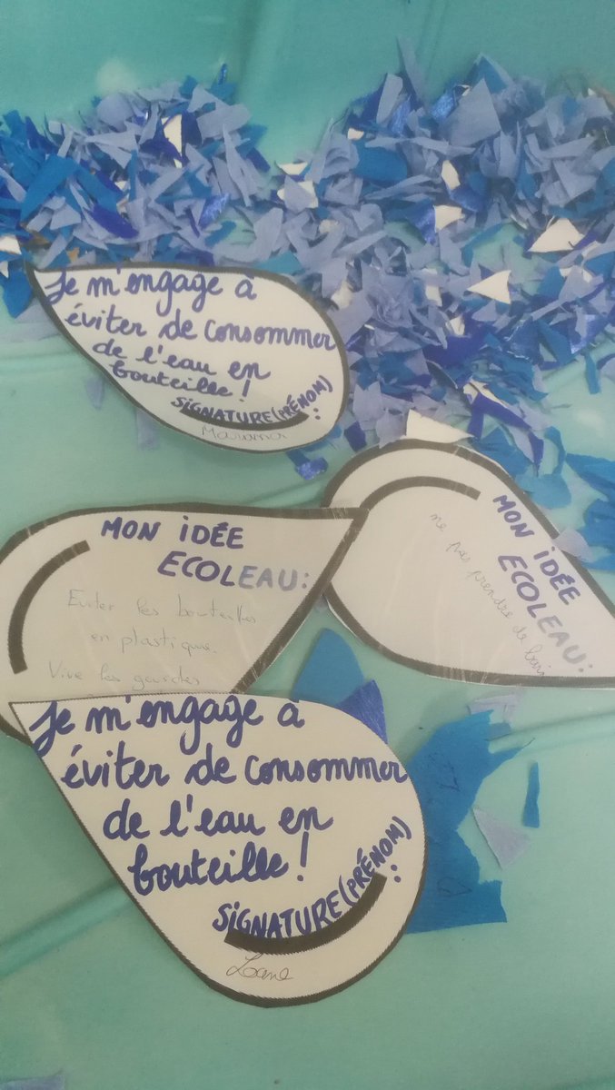 #WaterDay2023 journée mondiale de l'eau organisée par nos élèves porteurs du projet #tdd <a href="/IsulaCorsica/">Cullettività di Corsica - Collectivité de Corse</a> | activités, jeux, concours #tousensemBLEU Chaque goutte compte 💧 <a href="/accorse/">Académie de Corse</a> <a href="/ComLucciana/">Ville de Lucciana</a> <a href="/UnivCorse/">Università di Corsica</a>