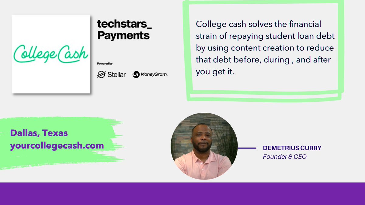 Techstars Payments powered by Stellar & MoneyGram tweet media