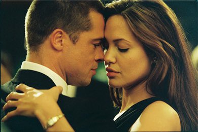 _lvs21's tweet photo. "Mr. &amp; Mrs. Smith"
(2005)

電撃結婚をしたジョンとジェーン💍しかし2人の正体は別々の組織に所属する暗殺者。お互い正体を知られないように結婚生活を送っていたが…ブラピもアンジーもかわいいしかっこいいしで終始2人に見惚れてた🥲ストーリーもアクションも最高で大好きな作品です。 https://t.co/ADbh4H8jdn