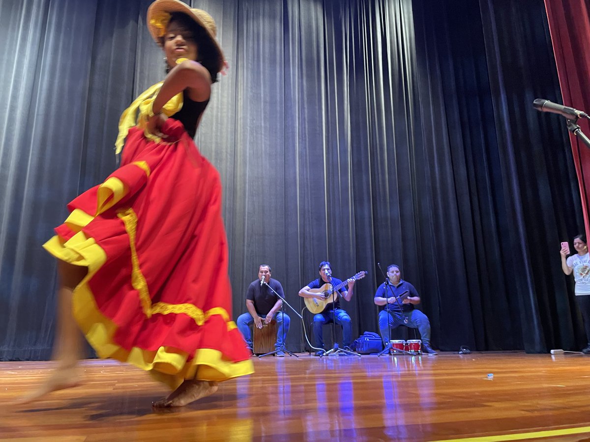 Opening ceremony SAAC fine arts conference in the PAC! #fdrrocks