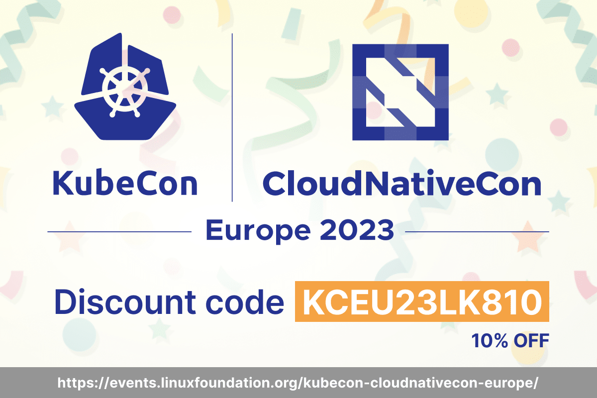 K8sEvents's tweet photo. KubeCon EU 2023 in Amsterdam will be the biggest in-person Kubernetes event in Europe so far

It's also likely to sell out (for real, no marketing tricks)

If you plan to attend, here's a 10% discount code: KCEU23LK810

https://t.co/2ypFBpNNQN https://t.co/Pt1aTAc5Md