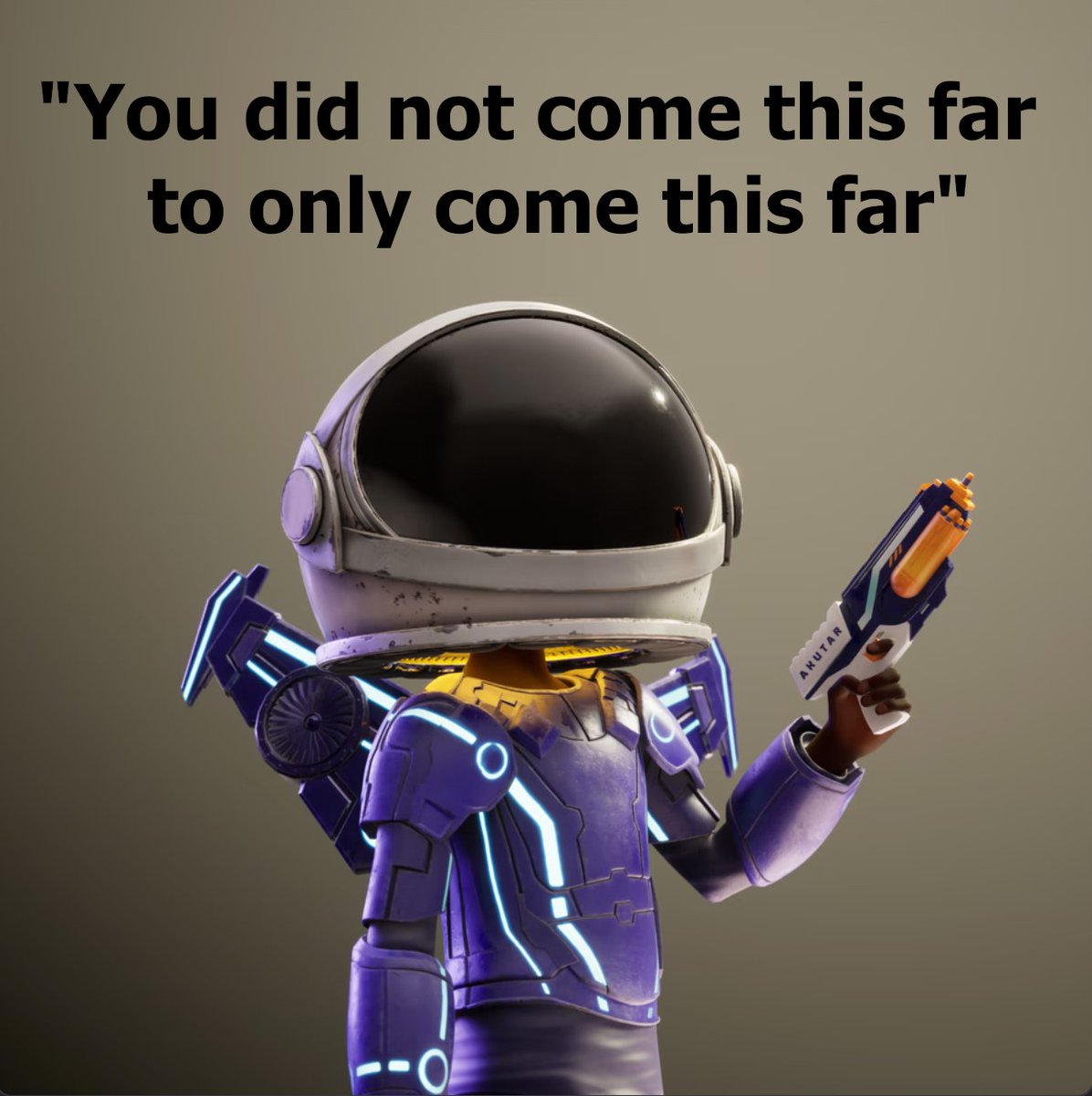 🚀💜 Keep Going!! 💜🚀 
<a href="/AkuDreams/">Aku 👨🏾‍🚀 Akutars</a> #WeAreAku <a href="/Micah_Johnson3/">Micah Johnson 👨🏾‍🚀🚀</a>