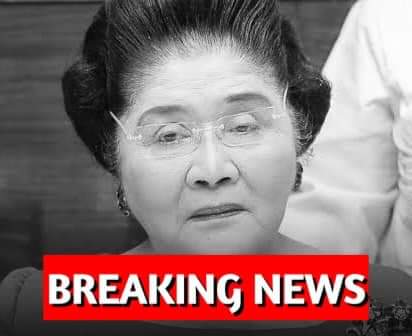ALTiWantTFC's tweet image. BREAKING NEWS:
93-year old Presidential Mother and Former First Lady Imelda Marcos is still found GUILTY by the Sandiganbayan for creating private foundations in Switzerland from 1978 to 1984 that allowed her family to funnel illegally amassed government funds.