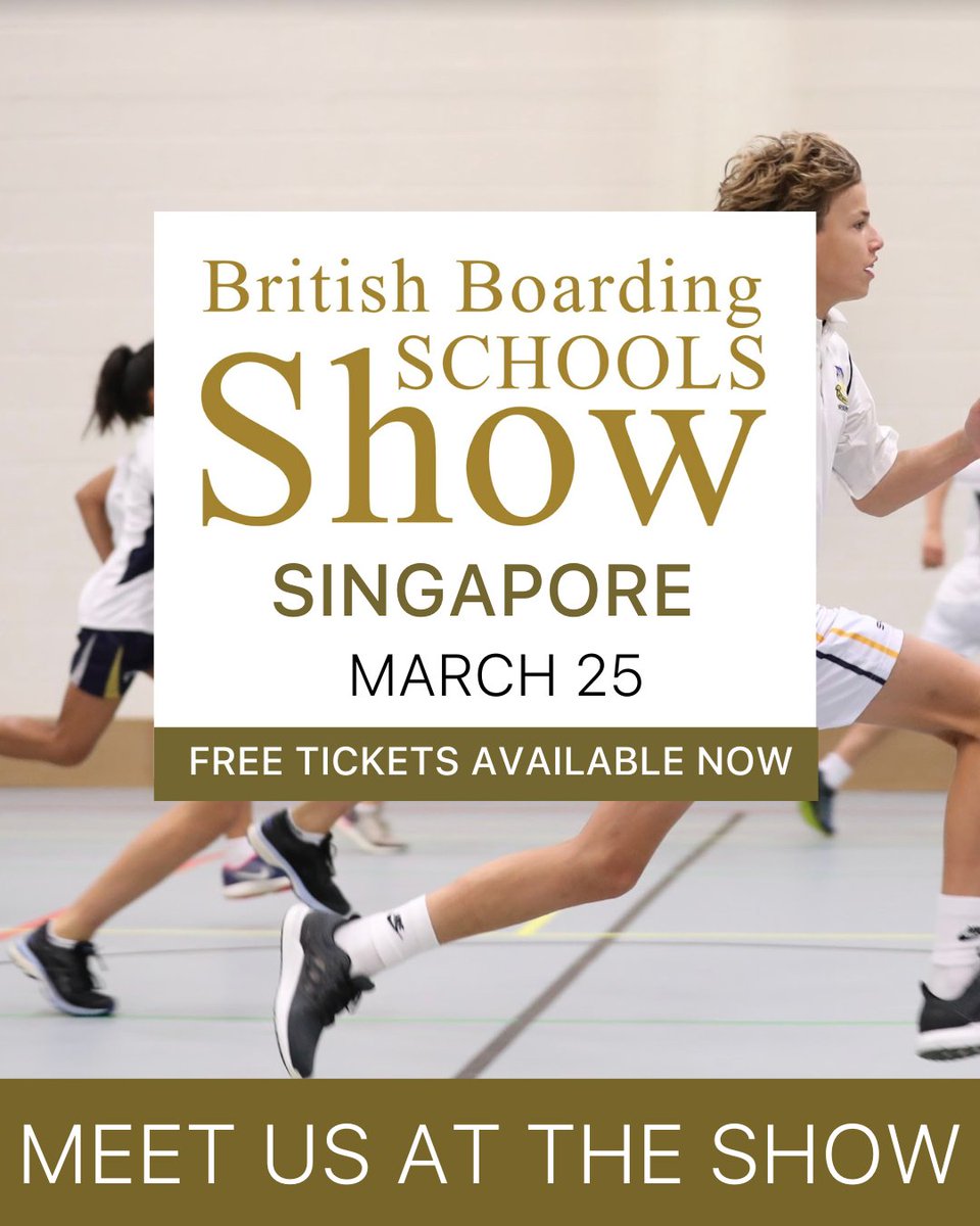 Marymount School is proud to attend The Britsih boarding School Show in Singapore tomorrow! 

We can’t wait to meet prospective families and bring Marymount joy to Singapore. 

#BritishBoardingSchool #proudlymarymount