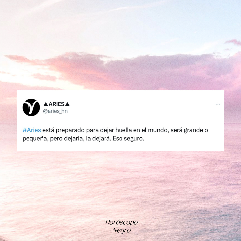 aries_hn's tweet image. ✨♈✨ #aries #horoscoponegro