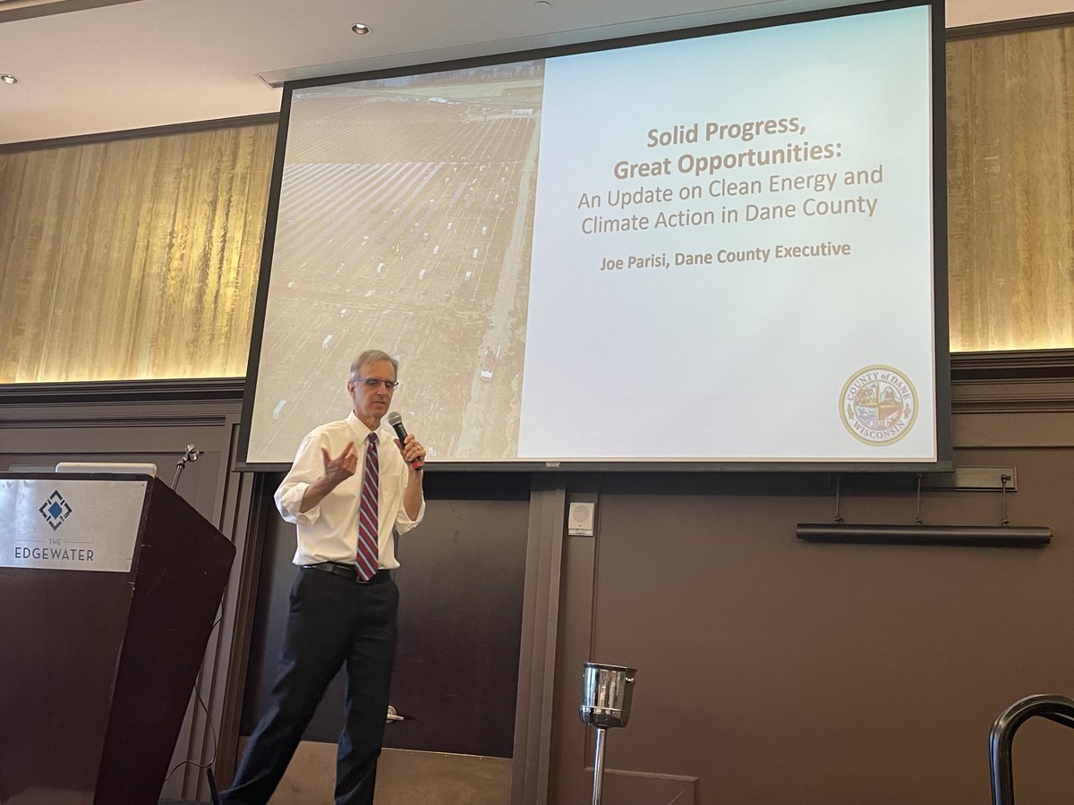 ⁦@DaneCoJoe⁩: “It’s up to us to act now” on #ClimateAction.  #DMIBreakfast