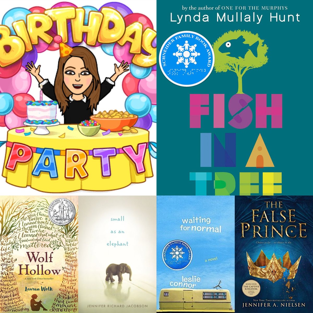 literacydocent's tweet image. 🎈Today is my #birthday &amp;amp; to celebrate, I'm giving away this set of titles that have gifted #readingjoy to so many readers! To enter, retweet by 11:59 p.m. today, 3-23-23. For an extra entry, tag a teacher who has been a gift to you! (US entries only).