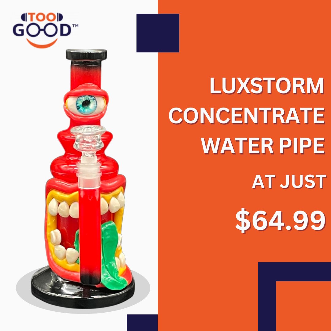 Elevate your smoking experience with Luxstorm's Concentrate Water Pipe, now available at just $64.99! 

#toogood #toogoodproducts #toogoodstore #concentratewaterpipe #waterpipe #smokingexperience #smokingessentials #smokeinstyle #smokeshop  #smoking #smoke