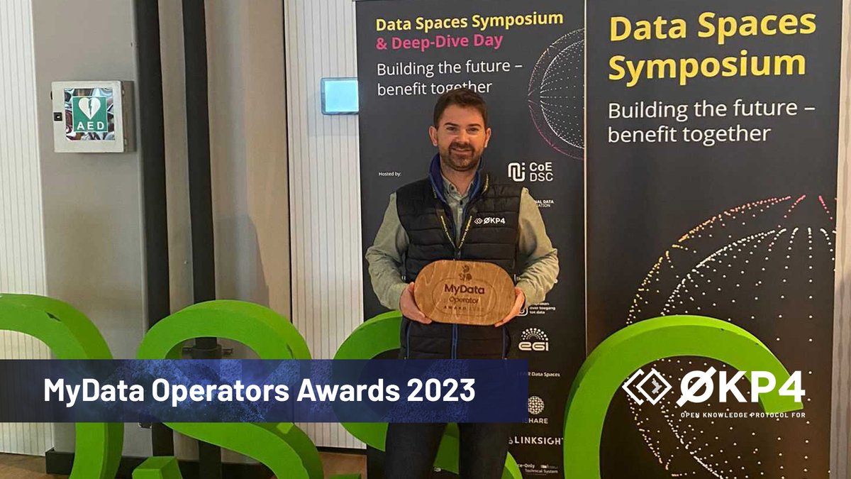 axonexyz's tweet image. [ OKP4 is winner of #MyDataOperator Award 2023! 🏆 ]

The results of the MyData Award 2023 are in, and we are selected!✨

🎉 This label acknowledges that OKP4 protocol is a human-centric data sharing infrastructure in line with @mydataorg principles.

#ethicaldata