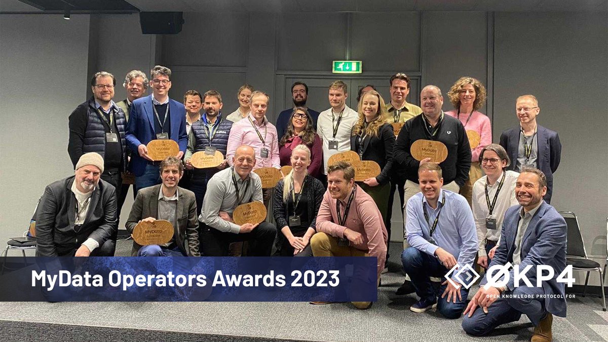 axonexyz's tweet image. [ OKP4 is winner of #MyDataOperator Award 2023! 🏆 ]

The results of the MyData Award 2023 are in, and we are selected!✨

🎉 This label acknowledges that OKP4 protocol is a human-centric data sharing infrastructure in line with @mydataorg principles.

#ethicaldata