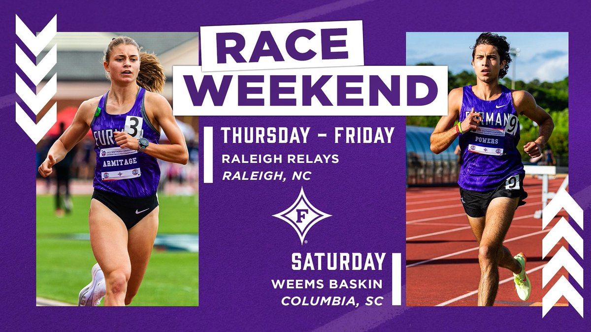 FurmanXC's tweet photo. Opening weekend is here! 😈
RALEIGH RELAYS
📍 @Wolfpack_TFXC
📊 https://t.co/fnIx7vjxfN
📺 https://t.co/LpVl21nSex
WEEMS BASKIN
📍 @GamecockTrack
📊 https://t.co/gFviAtBSA5
#Furman #FUTF #Track #outdoortrack #meetday #meetweekend #letsgodins https://t.co/FgLJrLGLzv