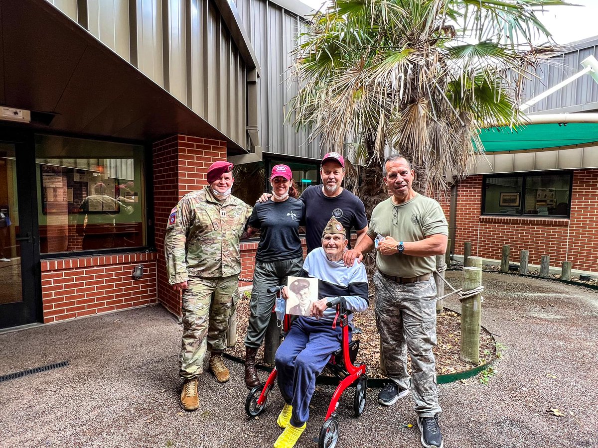 LibertyJumpTeam's tweet photo. It is all about our veterans from across our Nation’s history at the Liberty Jump Team. Our mission is to perpetuate and preserve the memory of those who have served and sacrificed for the preservation of our freedoms. One of these heroes is 1SG Cliff ”Top” Stump. 

#aatw https://t.co/QfAGgs3Ta0