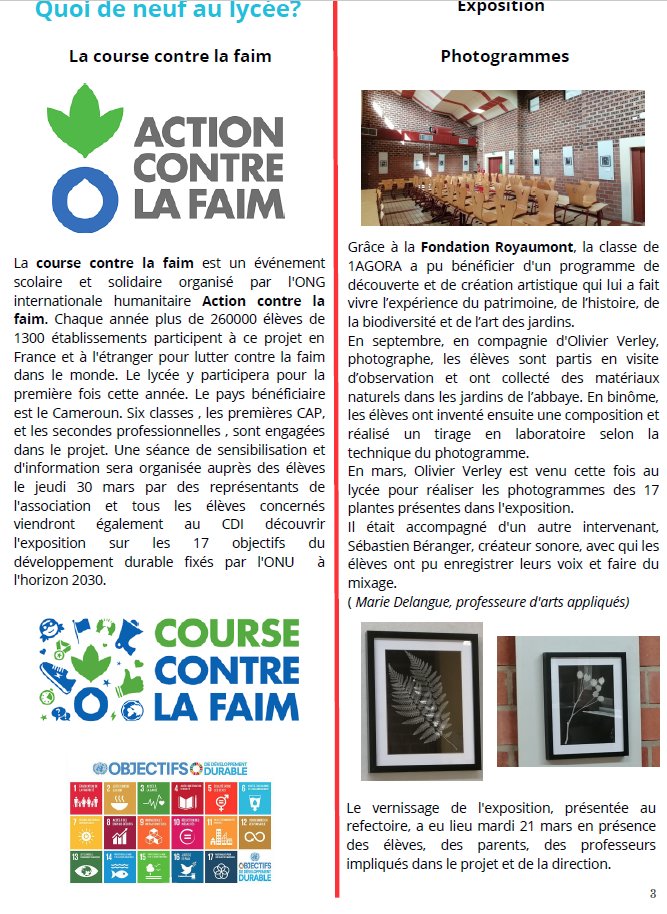 ErmontLycee's tweet photo. 📢 Cher.e.s followers,
vous l'attendiez avec impatience , le LPO Gustave EIFFEL @ErmontLycee à le plaisir de vous proposer le 2ème numéro de notre lettre d'information du CDI
"Les Nouvelles d'Eiffel".
#profsdoc
#acversailles
#lyceepro https://t.co/OsIZkycAl4