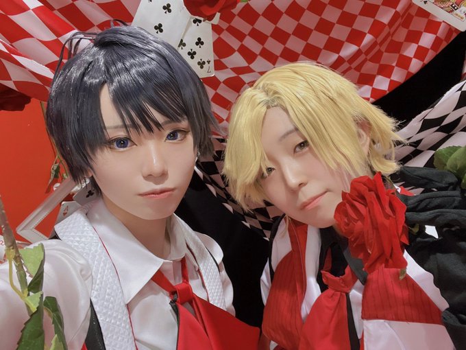 ⚠️コスプレ/Cosplay⚠️ツキプロ🌙♥️♦️♠️♣️　CARDS♥️♦️♠️♣️SolidS🔥 ／ 奥井翼💛 ：か