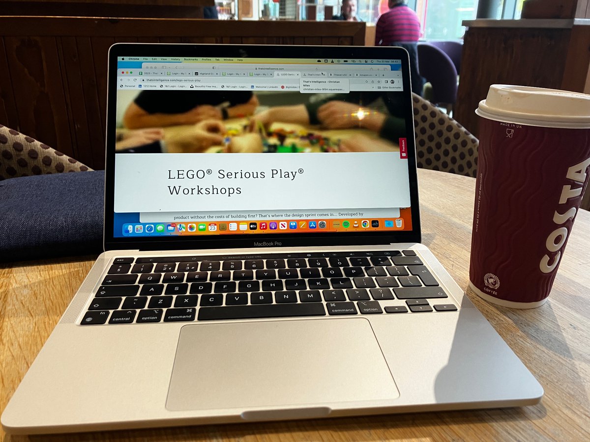 christianlmiles's tweet photo. It’s been a few years!! It’s time for bit of a website revamp! https://t.co/GQvJQ0JcyK and yes…. Costa has become my new office! #thatsIntelligence https://t.co/BMKHvcuARK
