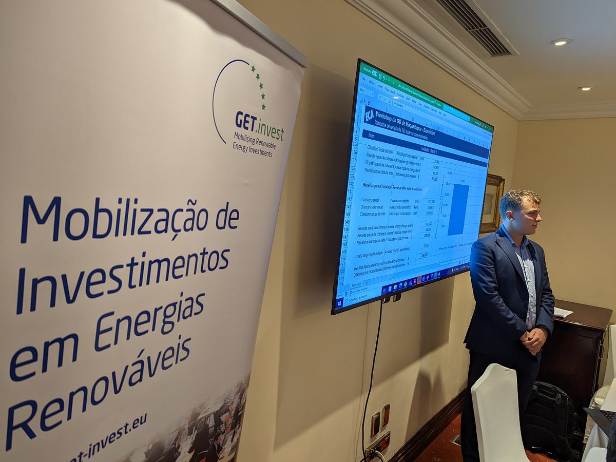 GET_transform's tweet photo. Spotlight on 🇲🇿#Mozambique's #DistributedGeneration Potential:
Joint @GET_invest @GET_transform training highlights opportunities in the context of the new energy law
Great exchange @Mireme_ #ARENE #FUNAE #EDM @AMER_MOZ @ALER_renovaveis ⚡️
https://t.co/Pa8mmHYrGk https://t.co/OevGVP1HYA