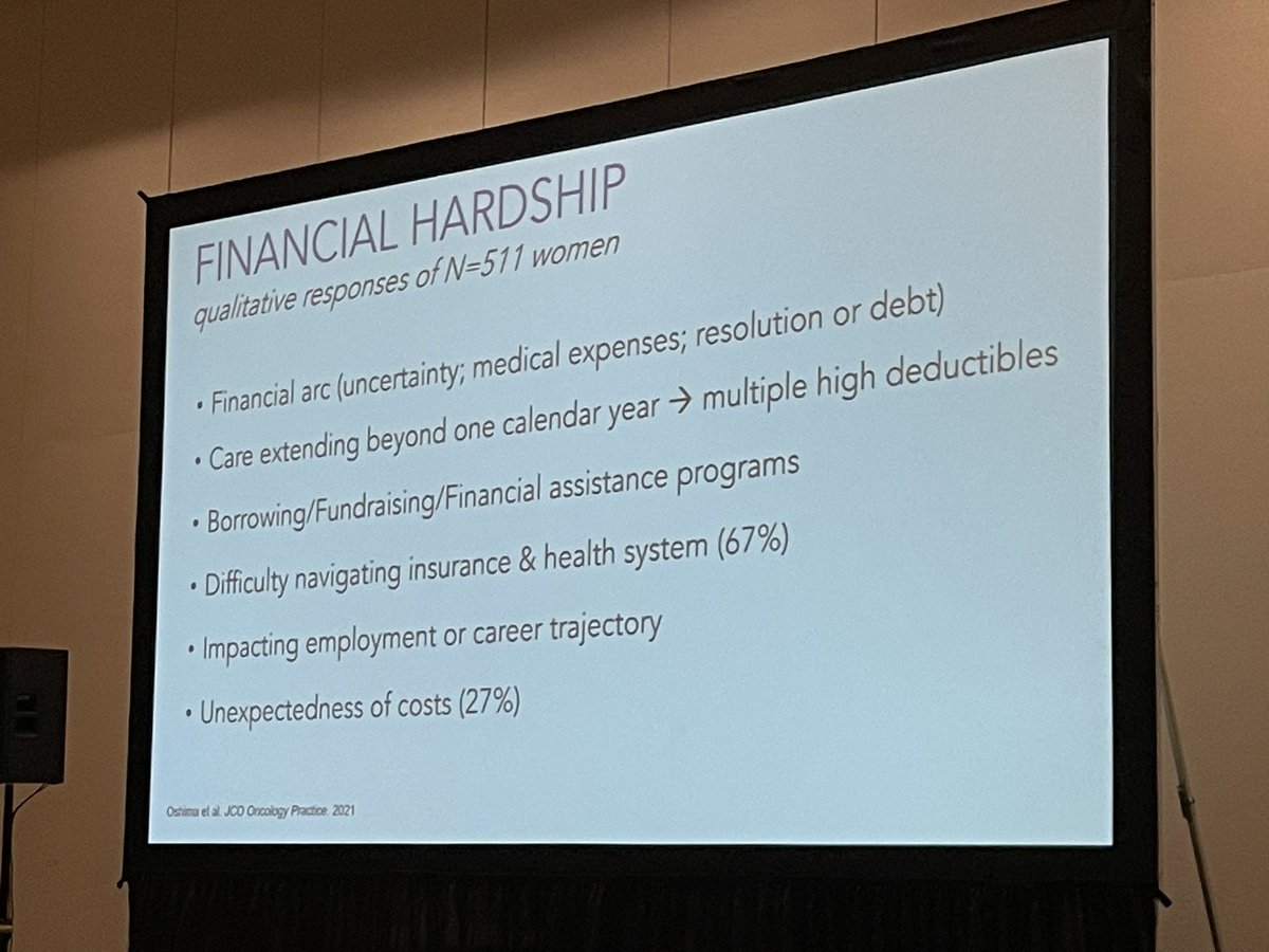 Our fearless leader @GreenupRachel presenting a fantastic summary of #financialtoxicity at #SSO2023 

Cancer causes devastating financial side effects- Dr Greenup is working to improve #pteducation #costtransparenxy & #surgicaldecisionmaking
@YaleBreast @YaleSurgery @SocSurgOnc