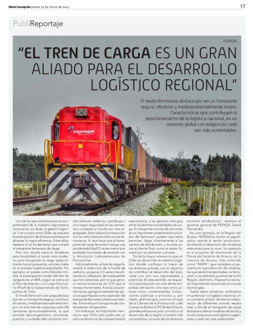 cpcbiobio's tweet photo. 🤝Gracias @DiarioConce por destacar el trabajo que realiza el gremio hace #96años y su aporte para impulsar los sectores económicos de la región.
👍Gracias a nuestros socios de @ColbunEnergia #Fepasa y #Setop por sus saludos de aniversario 🤝🙌 https://t.co/DpXoDqDJDL