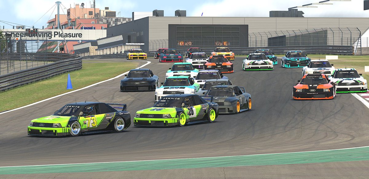 Gran resultado anoche conseguido en la octava cita de la Liga Nacional de Escuderias. 
<a href="/jaume_dalmases/">Jaume Dalmases</a> con una carrera solida de principio a fin llevandose la victoria! 
<a href="/yagomartnz/">Yago Martínez</a> consiguiendo una buena P5 tras tener dificultades durante la carrera

<a href="/NetLifeGaming/">NetLife Gaming</a> <a href="/SDK_GAMING_/">SDK Gaming</a>