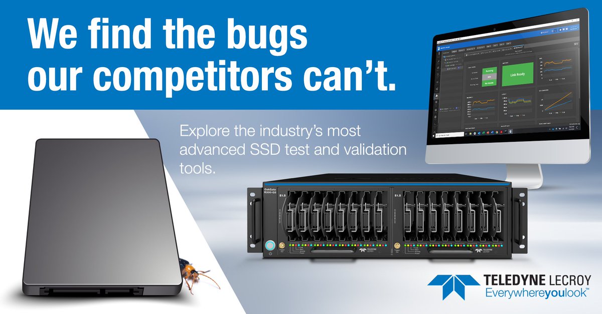 TeledyneLecroy's tweet photo. Industry leaders continue to choose the OakGate #SSDTest and validation solution to fix bugs in their firmware. Click https://t.co/YExKTOgdnS to see examples how we've helped customers like you. #ssd #ssdtesting #solidstatestorage #teledynelecroy #oakgate https://t.co/o5OP3blOo7