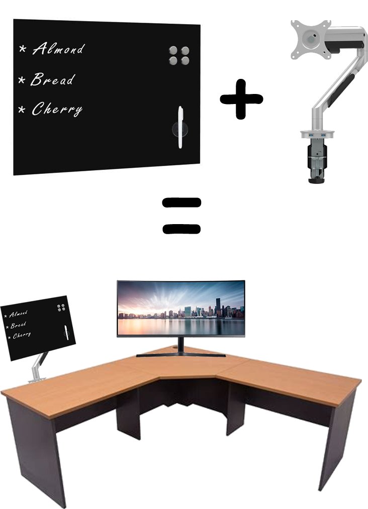 I don't know whether my my latest idea for home office improvement is genius or folly.