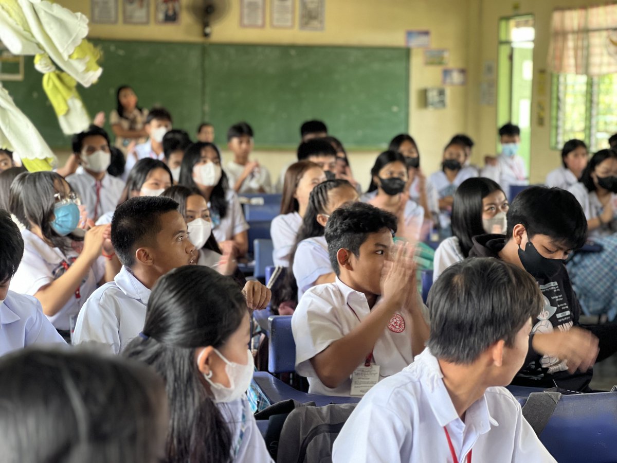 AHFAthena's tweet photo. Ika nga, let's start them young! Kaya kasama ng ating very dedicated volunteers, magtutuloy-tuloy pa rin tayo sa pagbibigay ng education, awareness, at mga libreng sexual health services, lalo na sa mga kabataan!

See you again tomorrow, Deparonians!

#EndAIDS2030 #HIVAwareness https://t.co/ghmJGBLEhi