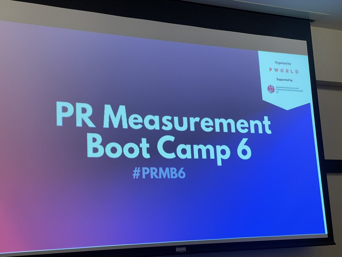 KikiMoreo's tweet image. Very excited to be in Montreal with @ThePWorld presenting at another amazing #PRMeasurement Bootcamp! Even better to be here with our @AmecOrg fearless leader @gojohnab and fellow measurement friends @WeinerMark &amp;amp; @queenofmetrics! #prmb6