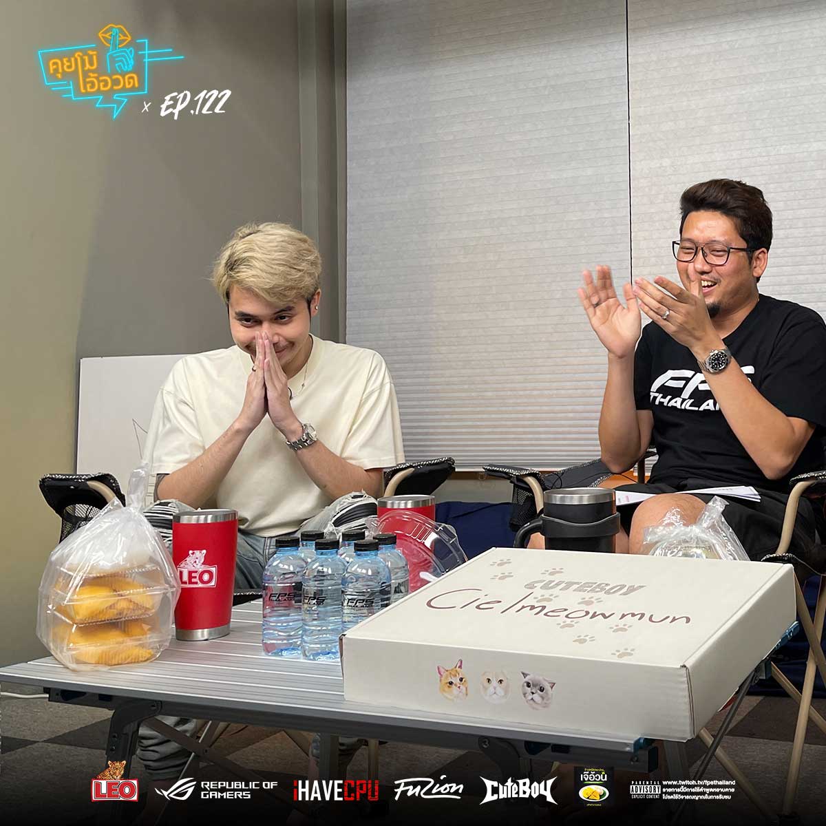 FPSThailand's tweet photo. เข้ามาดูกันได้แล้วตอนนี้! Pro Player CS:GO สู่ VALORANT “ JohnOlsen “ ชนะวิน นาคเชียร หรือ น้องตาล จากสังกัด FULL SENSE คุยโม้โอ้อวด EP.122
🎥 🟣 ช่องทางรับชม https://t.co/Z25NvsKtMc
#คุยโม้โอ้อวด #JohnOlsen #EP122 https://t.co/dXnwgJmSz9