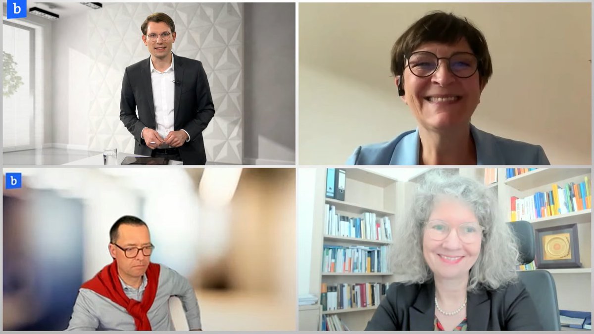 Bitkom_Bildung's tweet photo. Jetzt live im Gespräch: Wie können die #FutureSkills zur nachhaltigen #IT-Fachkräfteversicherung gestärkt werden? Damit beschäftigen sich @EskenSaskia (SPD), @DirkRoehrborn (@communardo) &amp; Katharina Spieß (@bib_bund) auf der #bildung23. https://t.co/YVHmaAa37a