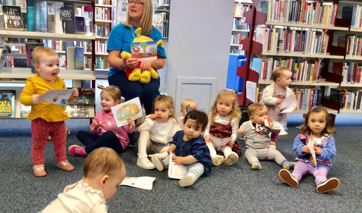 InverclydeLibs's tweet photo. Fantastic reading everyone π
We had 9 members from our Gourock Library, Bookbug Borrowers Club receive their 1st #BookbugLibraryChallenge certificates this morning. ππ You still have plenty of time to sign up for the Challenge which runs until 29th April. https://t.co/IaMJ4fY3Ho
