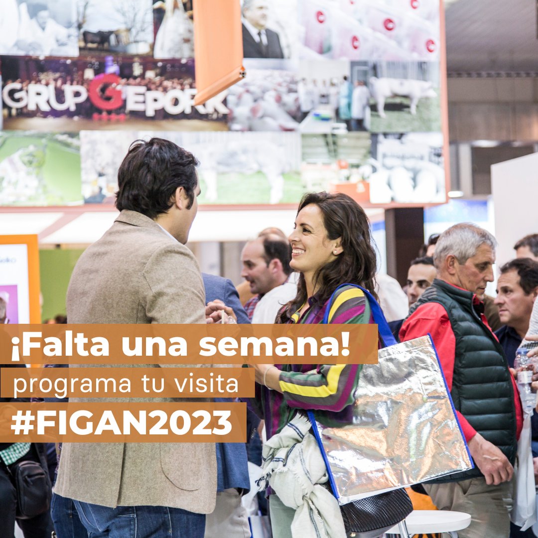 Figan_fz's tweet photo. La semana que viene empieza #FIGAN2023. 🚀

Concentrará nuevamente al sector pecuario, centrado en la ganadería 4.0, la sostenibilidad y el bienestar animal 👏🏼

Descarga tu acreditación https://t.co/rjTh29tG4w y programa tu visita a FIGAN del 28 al 31 de marzo 🤩

#YOVOYAFIGAN https://t.co/uXQhgRWxIR