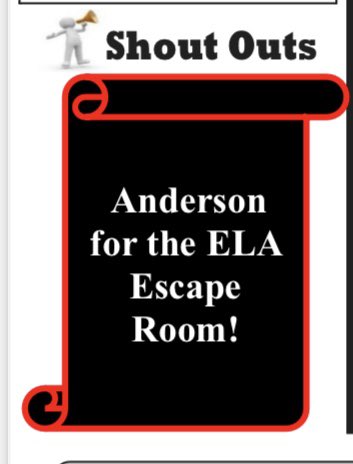 When you get a shout out in the school newsletter 😊😊😊