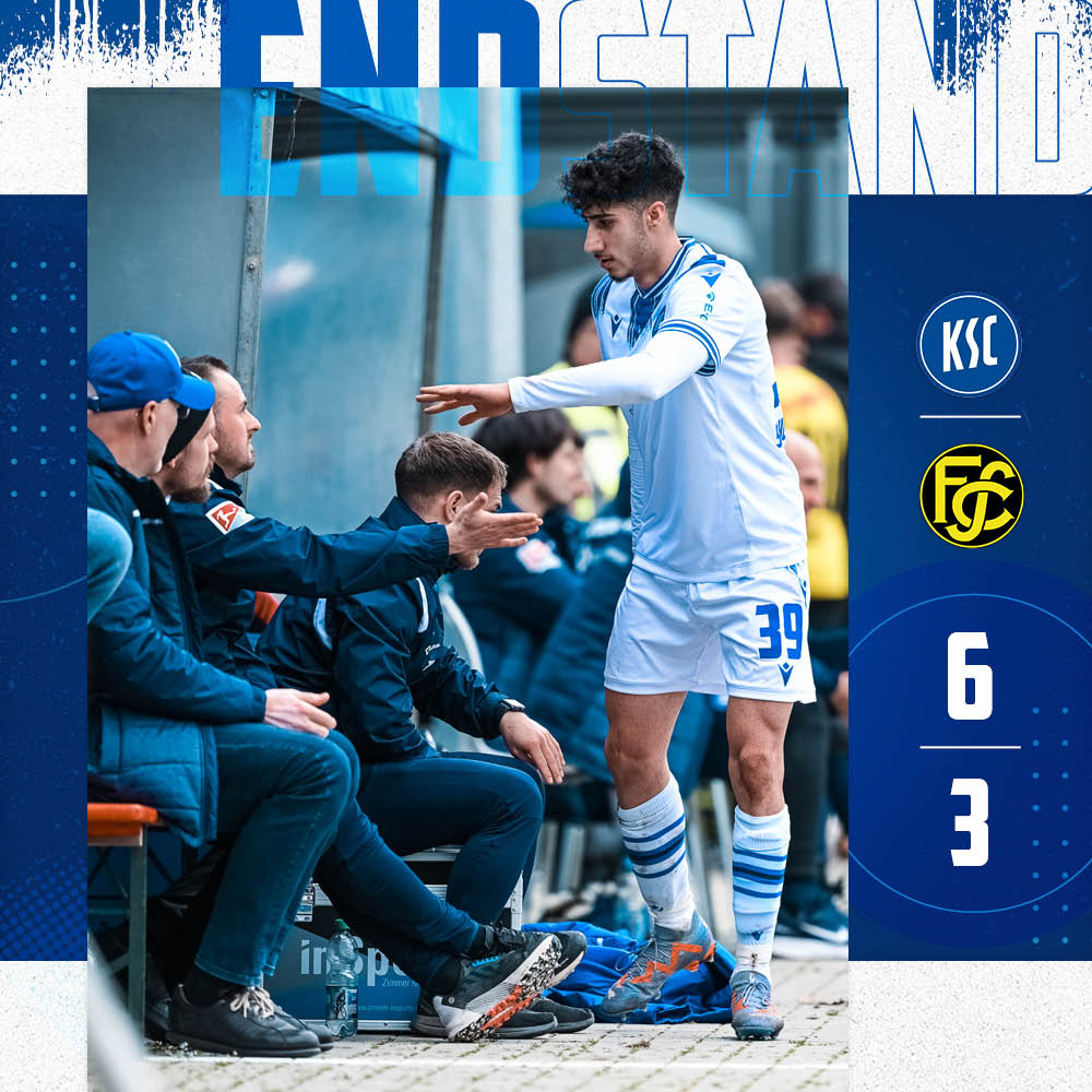KarlsruherSC's tweet photo. #ABPFIFF! Wir gewinnen unser Testspiel gegen den @fcschaffhausen mit 6:3! 🤝 Direkt vor dem Abpfiff gab es noch einen Foulelfmeter für unsere Gäste!
#KSCFCS #KSCmeineHeimat https://t.co/0ugTG1NXzn