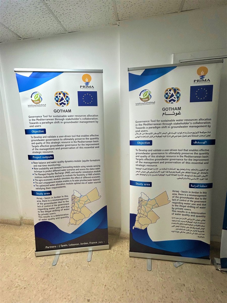 GOTHAM PRIMA (@gothamprima) on Twitter photo ๐ค๐ฏ๐ด Today <a href="/GAC_Group/">G.A.C. Group</a> met with The National Agricultural Research Center (#NARC) project team in order to finalise the preparation of the third and final co-creation workshop: Jordanian stakeholders will have the opportunity to use the #GTool for the very first time! ๐ค๐ฏ๐ด Today <a href="/GAC_Group/">G.A.C. Group</a> met with The National Agricultural Research Center (#NARC) project team in order to finalise the preparation of the third and final co-creation workshop: Jordanian stakeholders will have the opportunity to use the #GTool for the very first time!