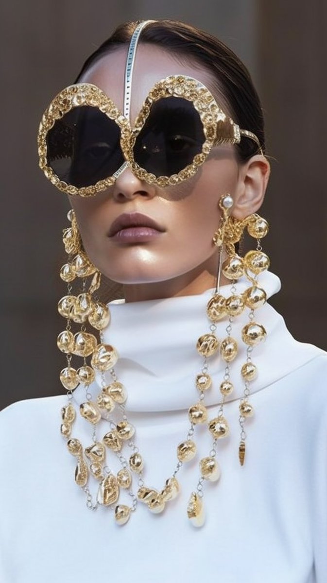 design_by_jules's tweet photo. Bonjour, darlings! ๐ฅ
Which one you like more: โด or โต?
#aiart #aijewelry #digitalfashion #aifashion #tezoscommunity #julesdesign https://t.co/m26K8yYc2a