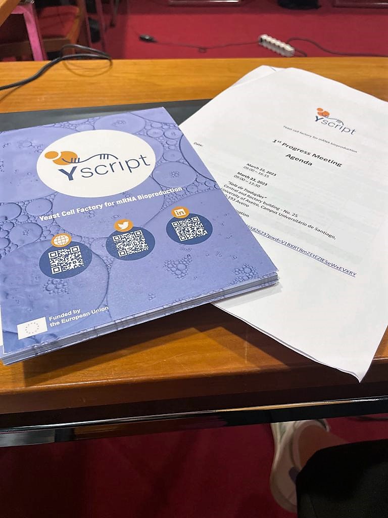 Yscript_EU's tweet photo. 🖼  Now that our first #Yscript progress meeting as come to an end, we would like to give you some impressions of the past two days in #Portugal.  🇵🇹

👉  https://t.co/z0iAxzOsIC

#mRNA #biotechnology #purfication https://t.co/ykbM5JIcgY