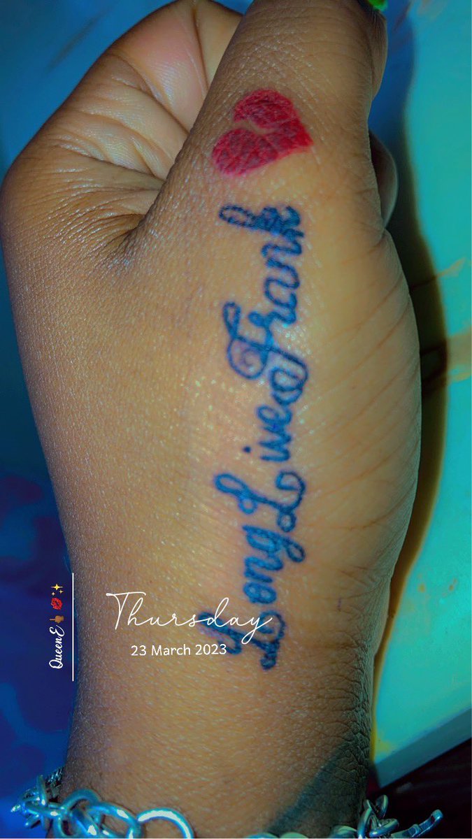 _051913_'s tweet photo. I’m in love w my new tatt🥹🥰#LONGLIVEFRANK💔 I was so calm🥹🥰 https://t.co/FxOYOiTK73